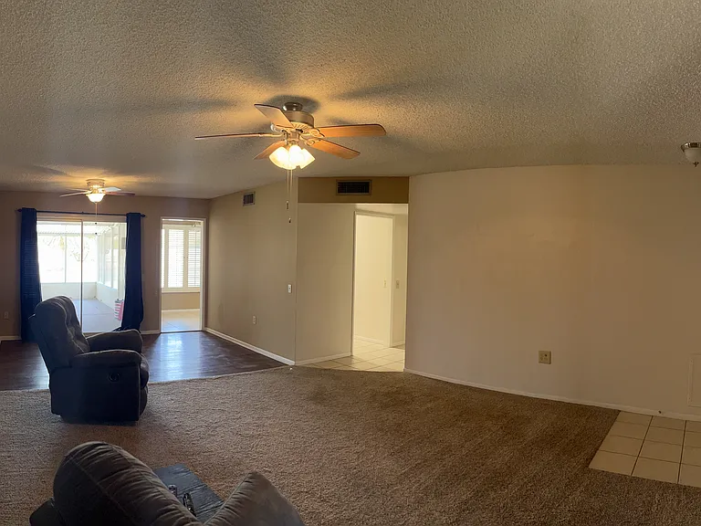 Living and dining area