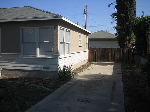 front driveway past kitchen