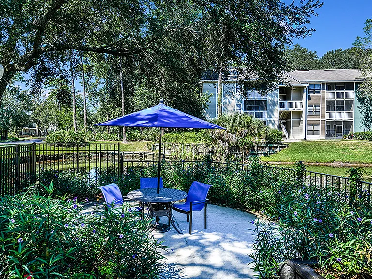 Poolside Dining Area