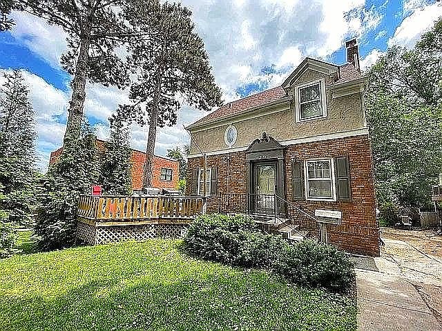 Front of the house