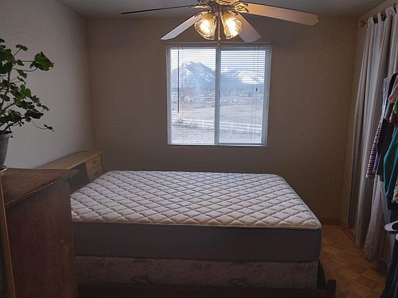 Bedroom, full size bed.