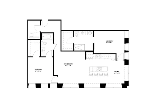 Floor plan B2