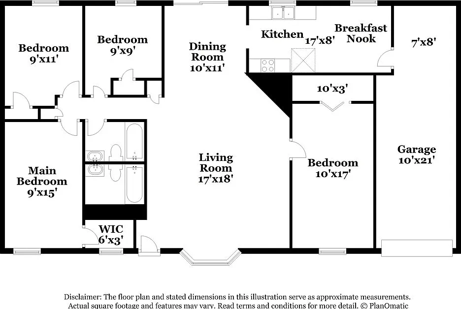 3 bed, 2.0 bath, 1492 sqft, $2,410 — Photo 2