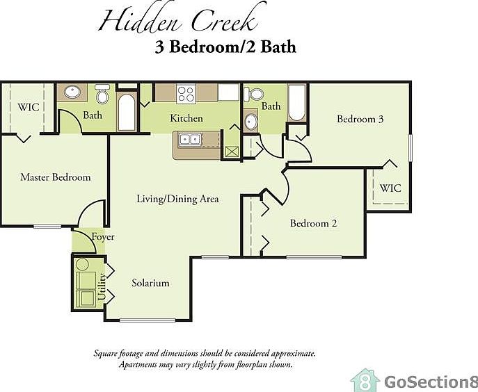 2nd image of 5426 Cross Creek Dr APT 208