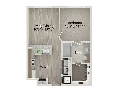 Floor plan A1