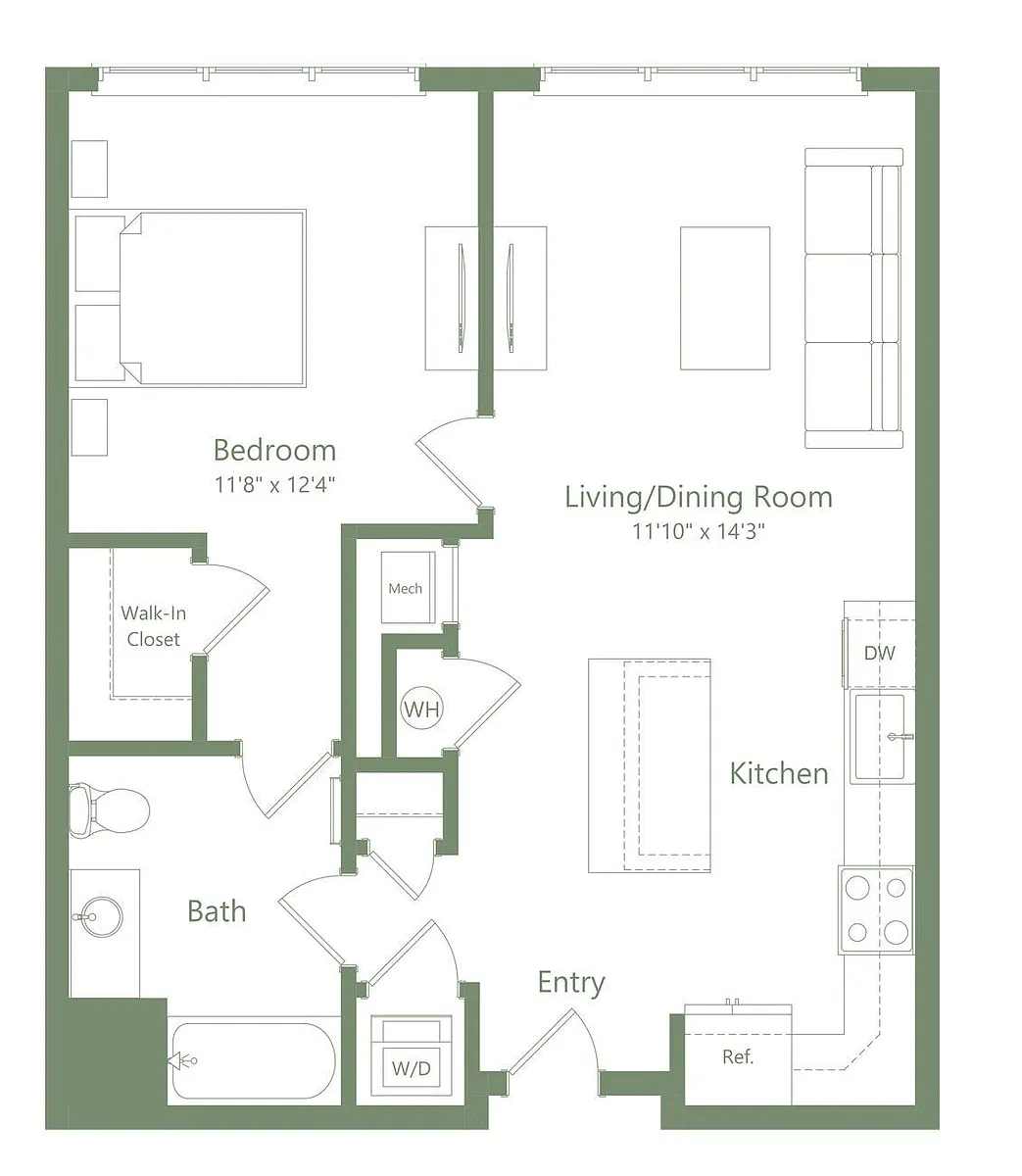 Floor plan A11
