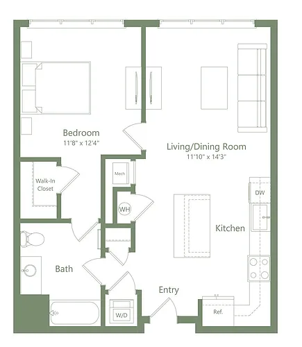 Floor plan A11