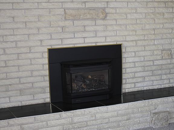 Main Floor Gas Fireplace