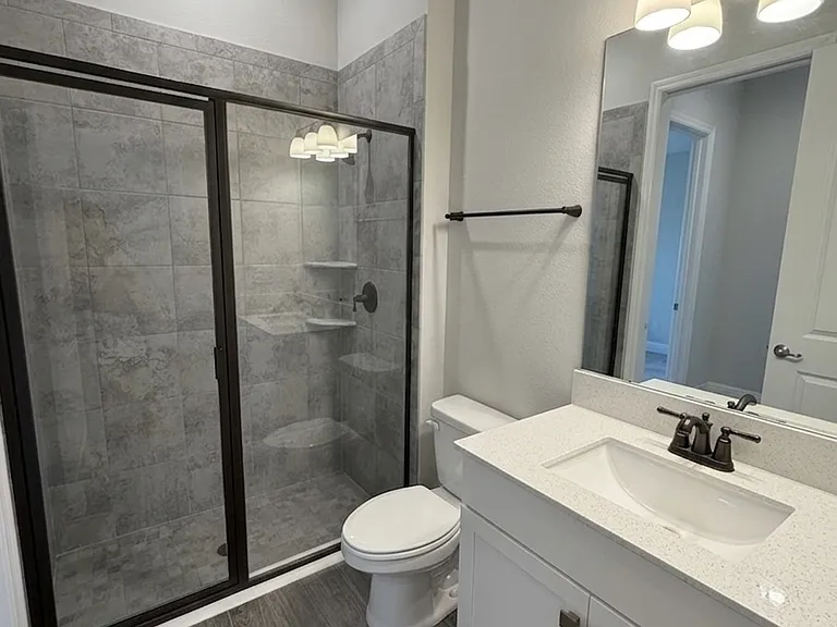 Bathroom directly connected to lanai