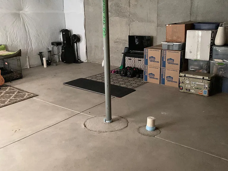 Spacious basement