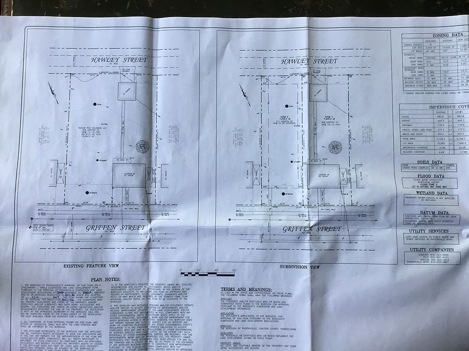 Recorded plans available for