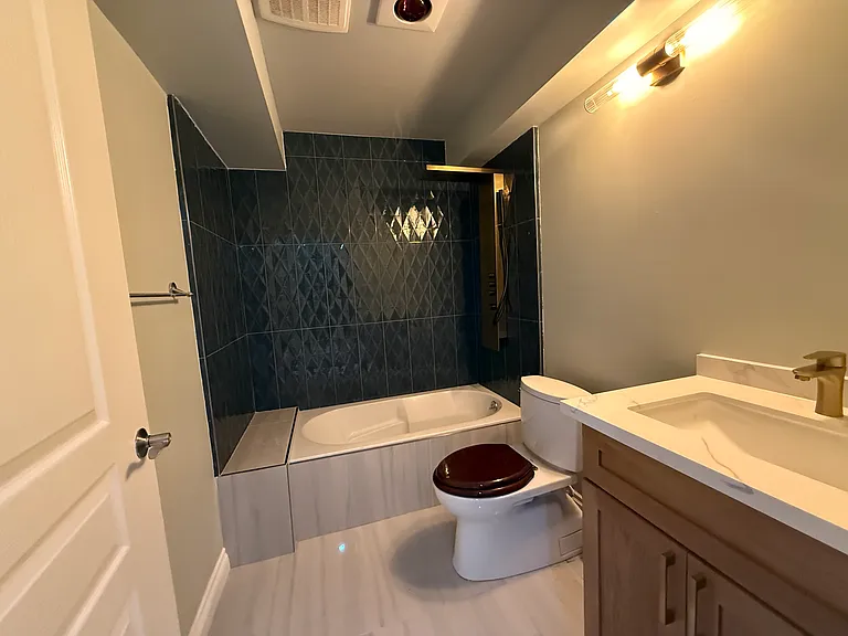 New Guest Bathroom with Rain & Massage shower