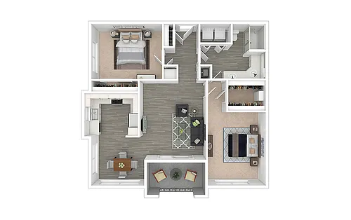 Floor plan Rice - Renovated