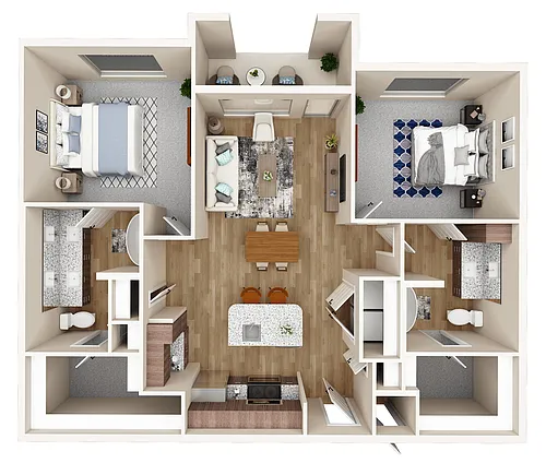 Floor plan B3