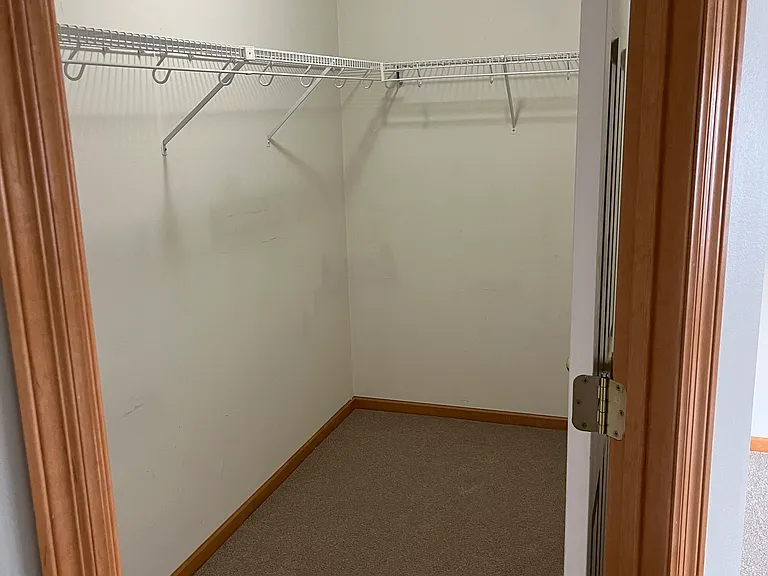 Master bedroom - walk-in closet
