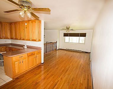 Living/Dining and oak floor 