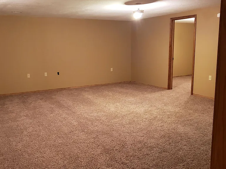 Basement Rec Room (door leads to office)