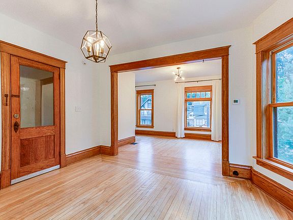 Refinished original wood floors