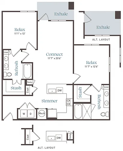 Floor plan B1