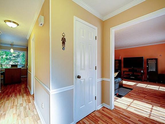 Foyer leads to Family Room