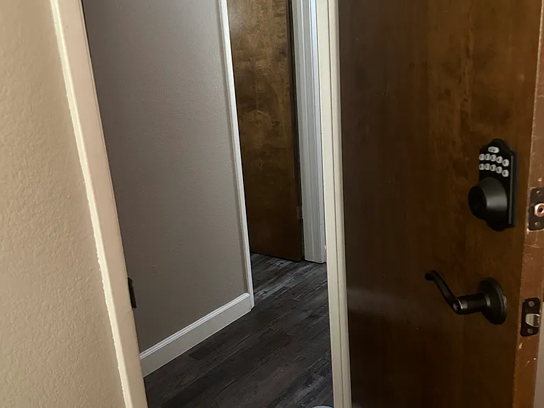 Queen Bedroom with privacy/coded lock