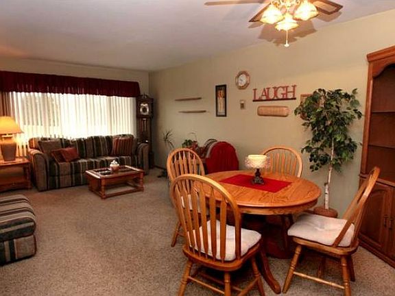 dining room & living room