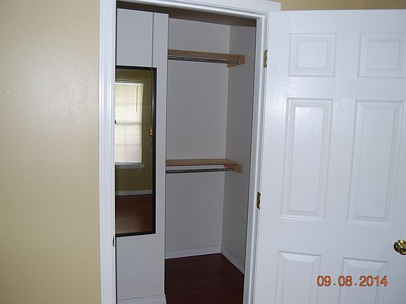 Walk in master closet