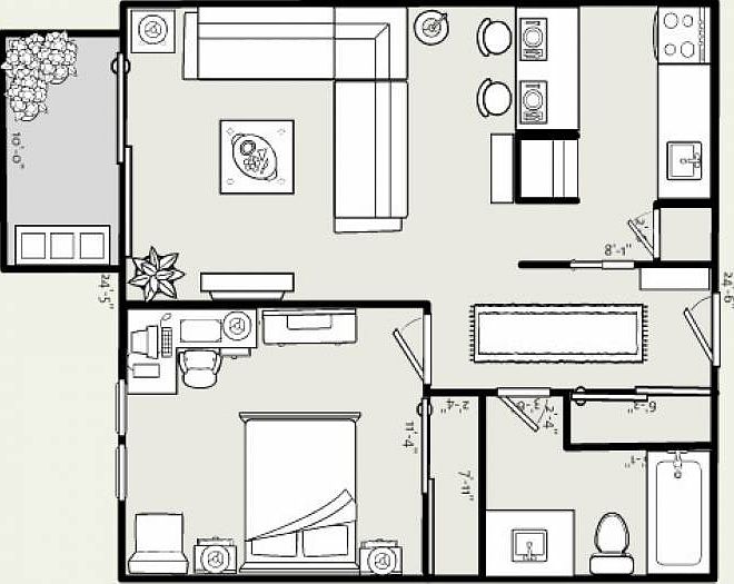 Apartment Floor Plan