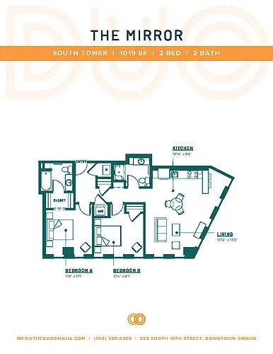 Floor plan The Mirror