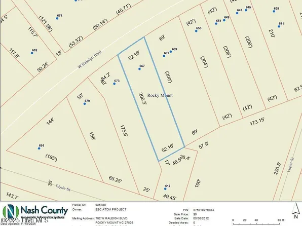 667 W Raleigh Boulevard, Rocky Mount, NC 27803