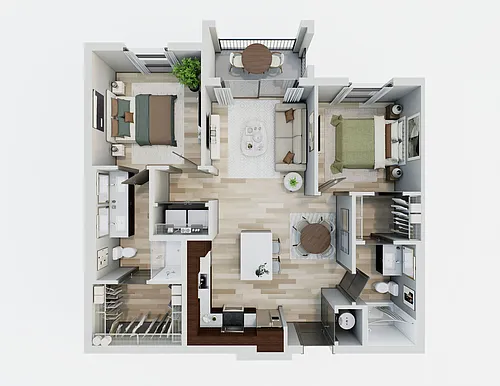 Floor plan B1