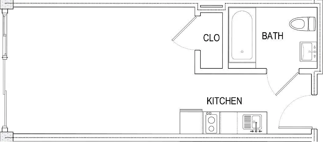 Floor plan Model B