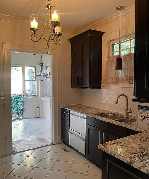 Back entrance through a mudroom or potential breakfast nook.