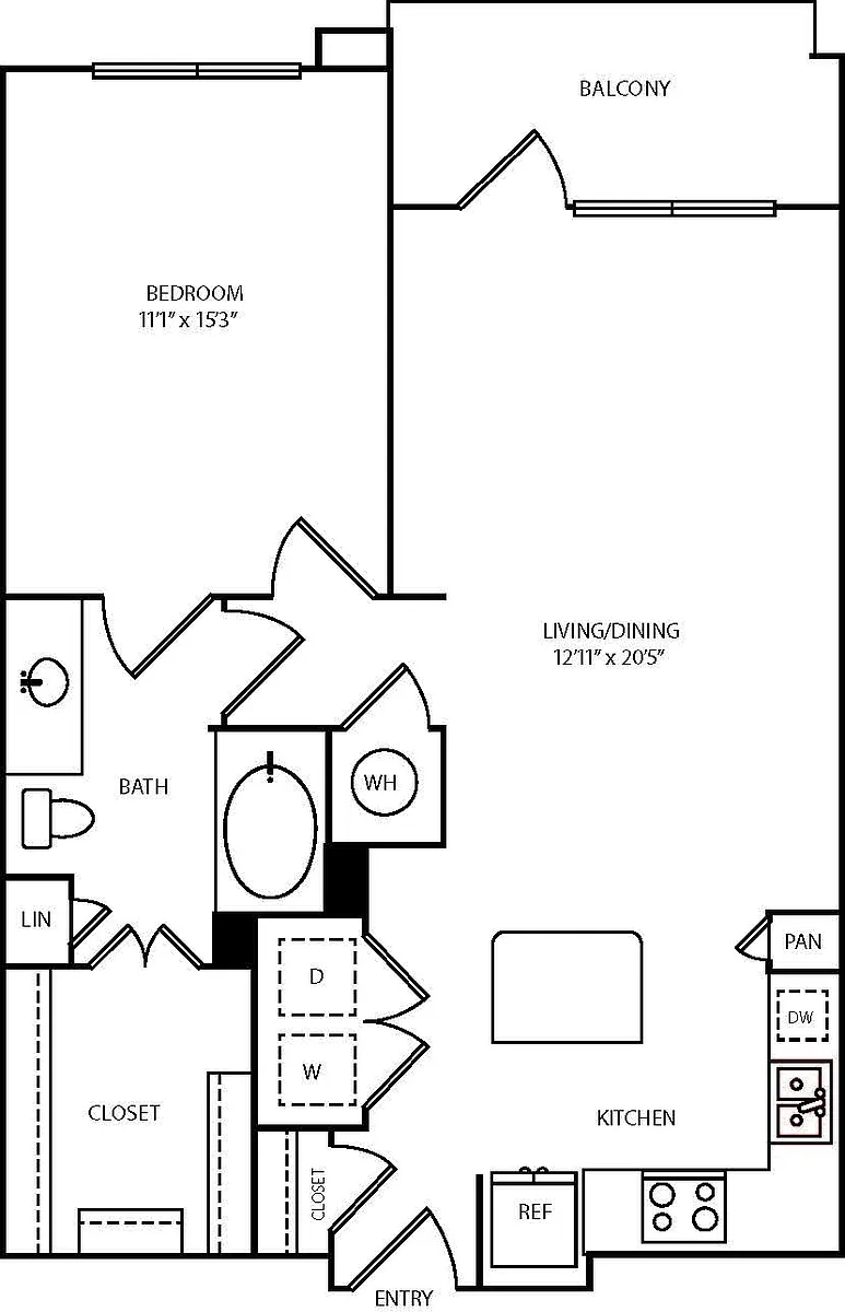 Floor plan A1Q