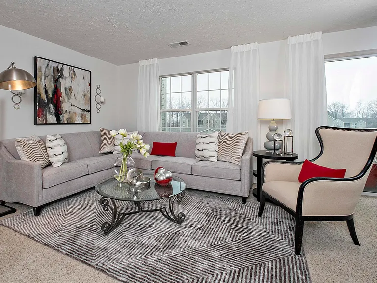 Bright and Inviting Living Area