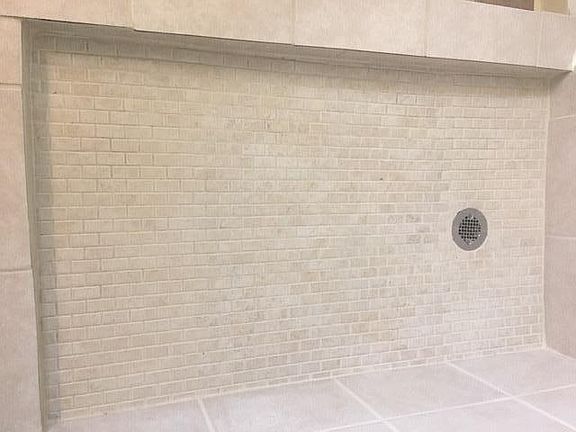 Tile shower