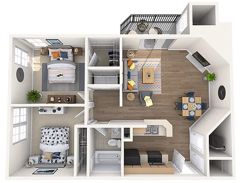 Floor plan Danube
