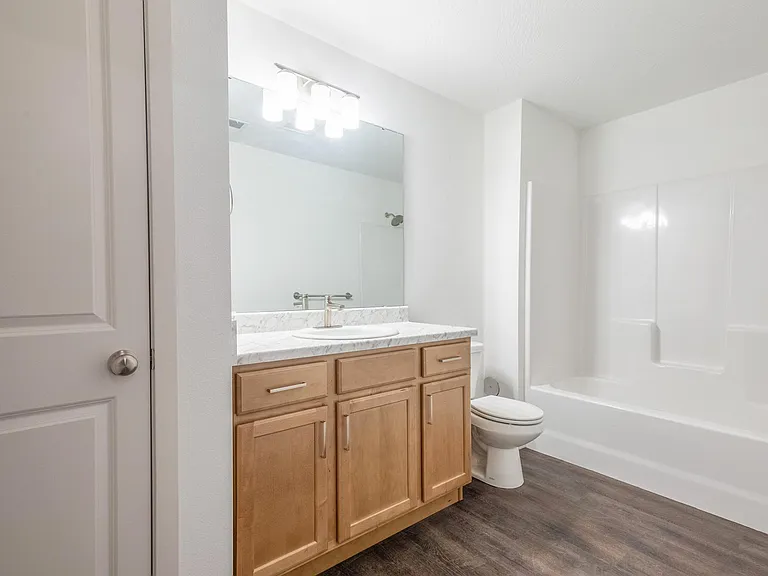 1 Bedroom at The Bend at Stone Creek Falls.