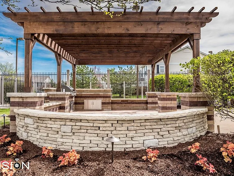 BRAND NEW Outdoor Grilling Station and Fire-Pit!