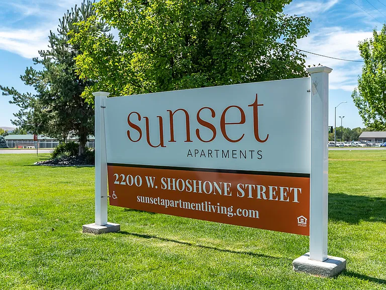 Sunset | Exterior Sign