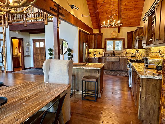 Dining and kitchen