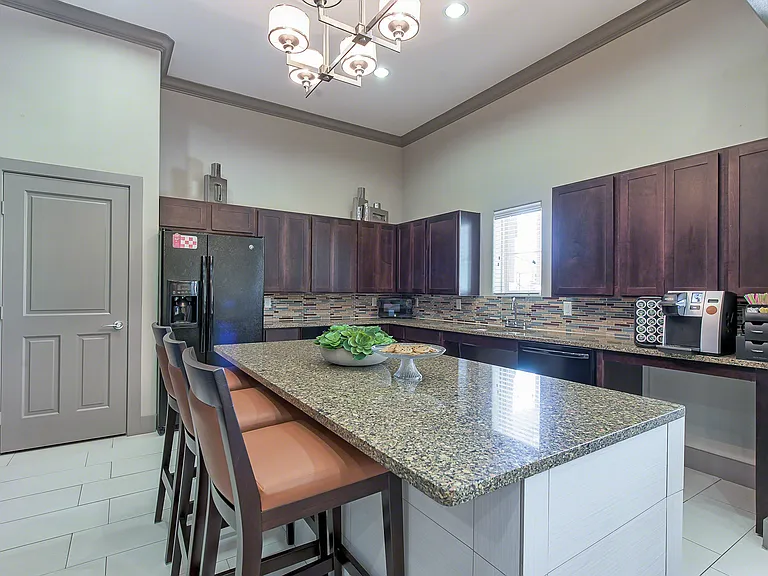 Latigo Eagle Pass Clubhouse Kitchen and Coffee Station