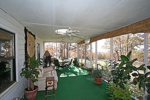 Screened In Back Porch