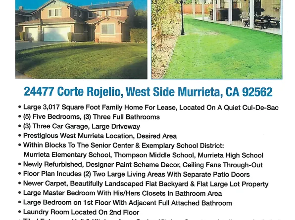 244077 Corte Rojelio, Murrieta, CA 92562