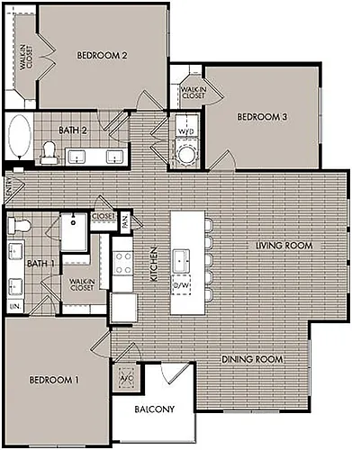 Floor plan C1