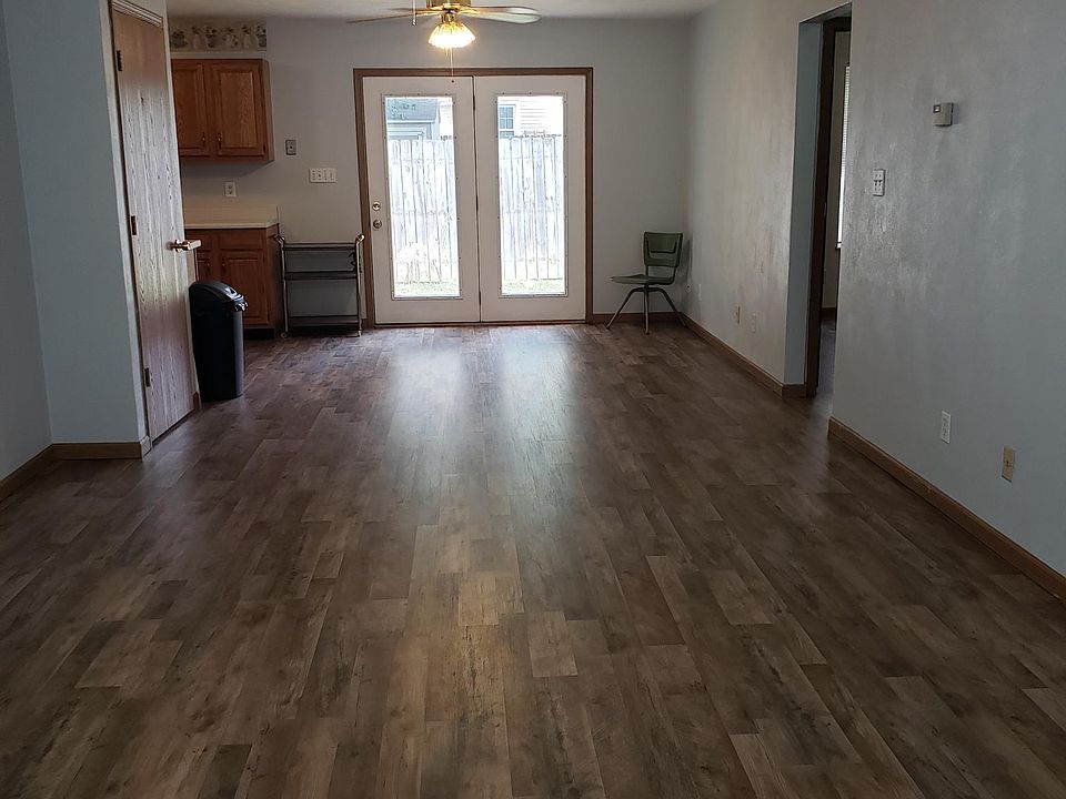 Living/dining room as seen from front door