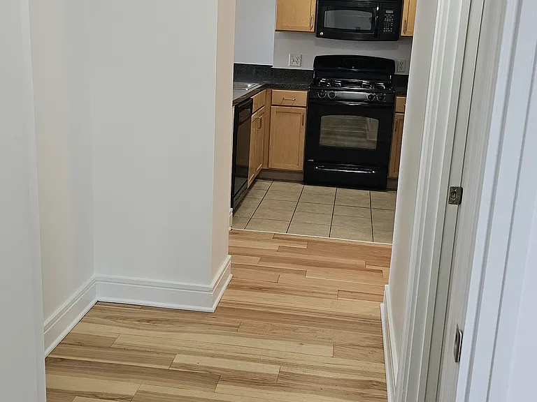 Kitchen and hallway