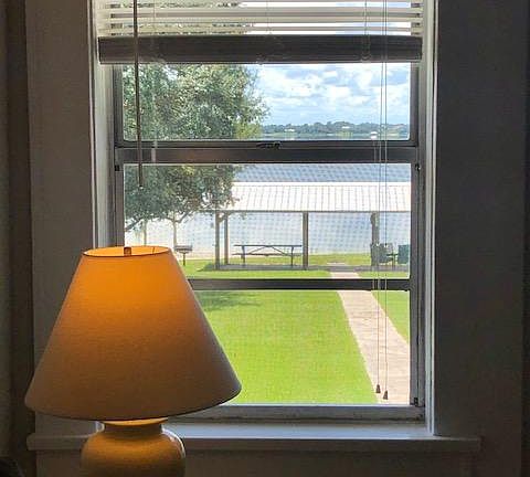 View from living room.