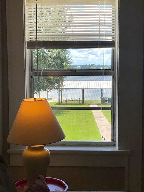 View from living room.