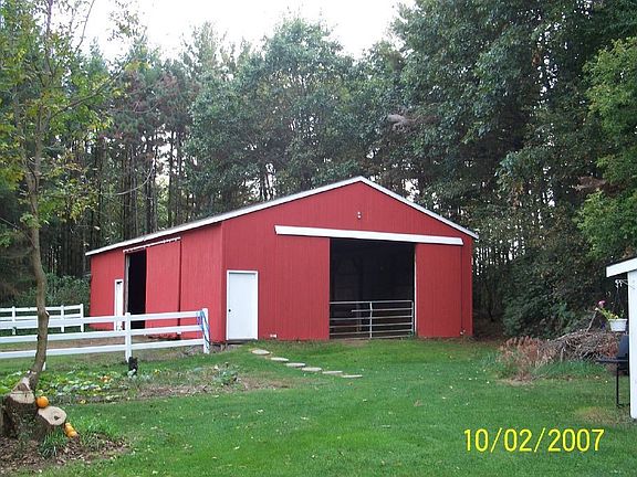 Pole barn for Horses